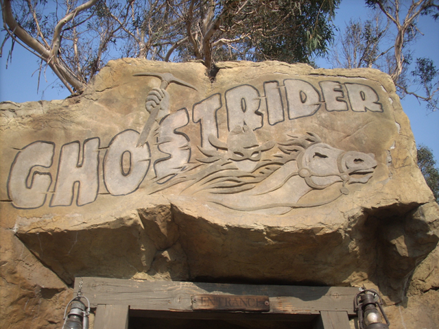 knotts berry farm ghost rider. Ghostrider Review