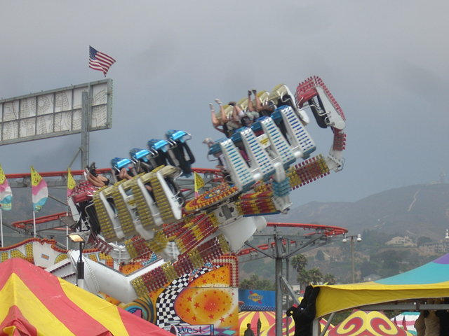 What are some common fair rides?