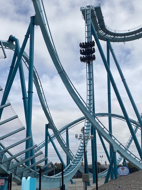SeaWorld San Diego's Emperor dive coaster to open March 2022